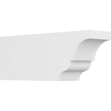 Ekena Millwork Standard Asheboro Architectural Grade PVC Rafter Tail, 4"W X 6"H X 16"L RFTP04X06X16ASH